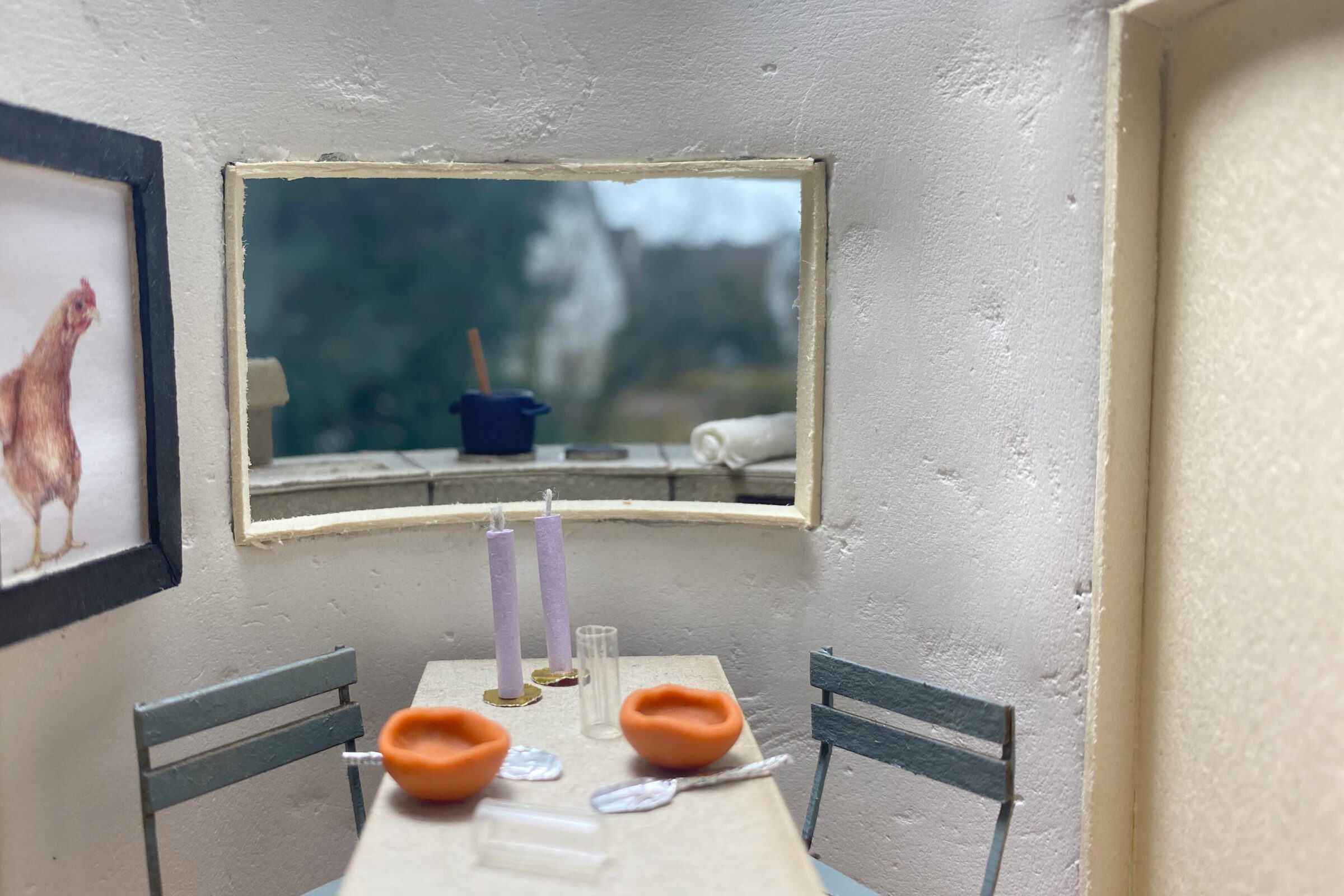 Miniaturansicht des Esszimmers eines Micro Homes